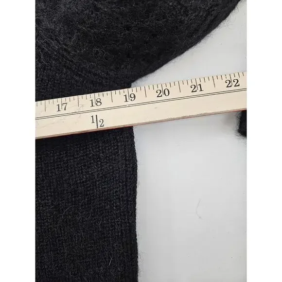 Sezane Black Crew Neck Sweater - Picture 3 of 6